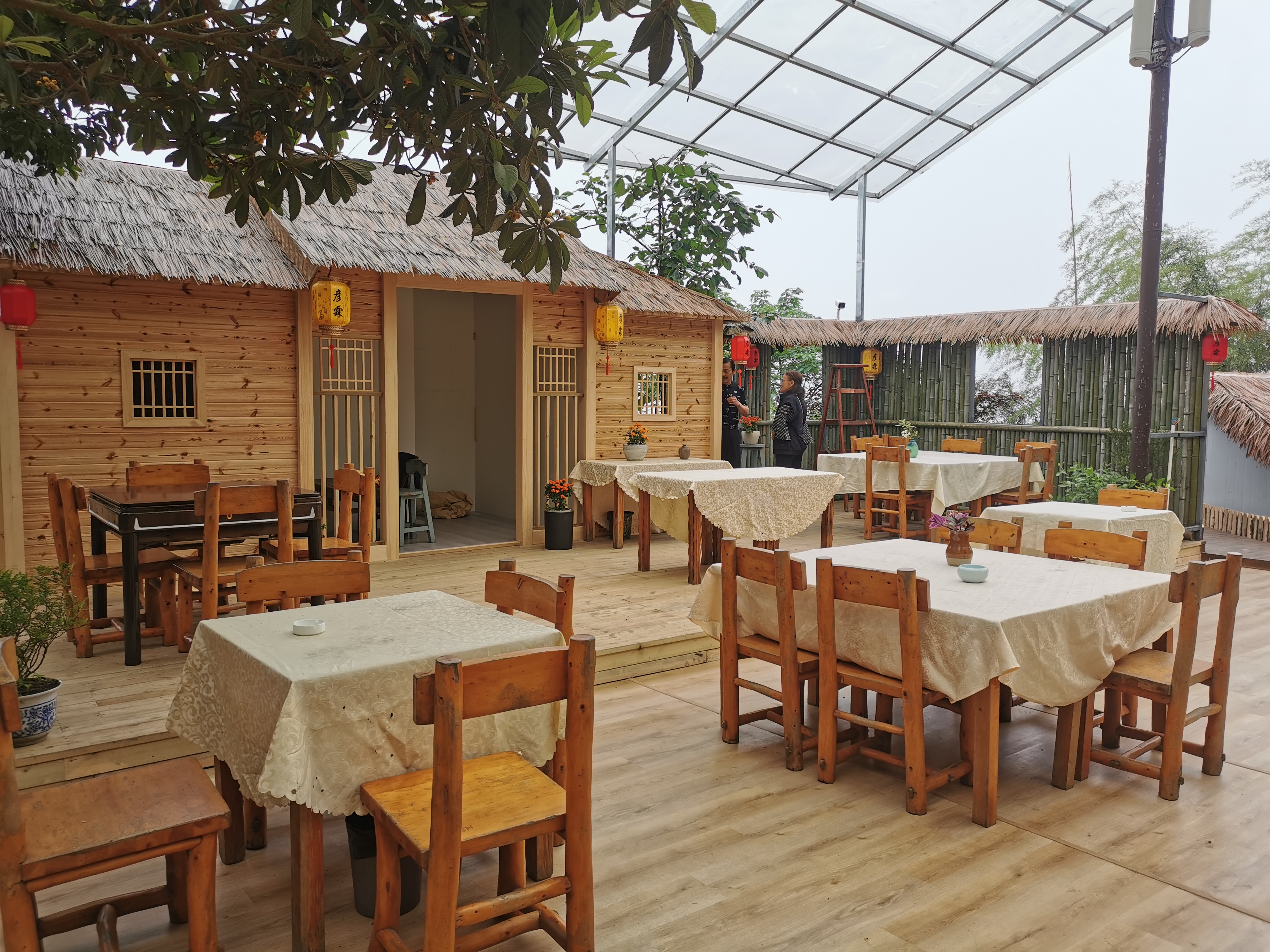 坐标江北铁山坪很不错的综合性农家乐推荐！